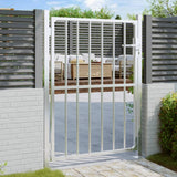 Vidaxl Garden Gate 100x150 cm rostfritt stål