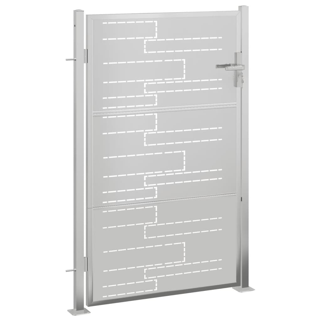 VIDAXL GARDE Gate 100x150 cm Edelstahl