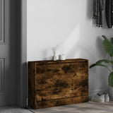 VidaXL shoe cabinet 80x21x57 cm Properted Wood Smoked Oak colored