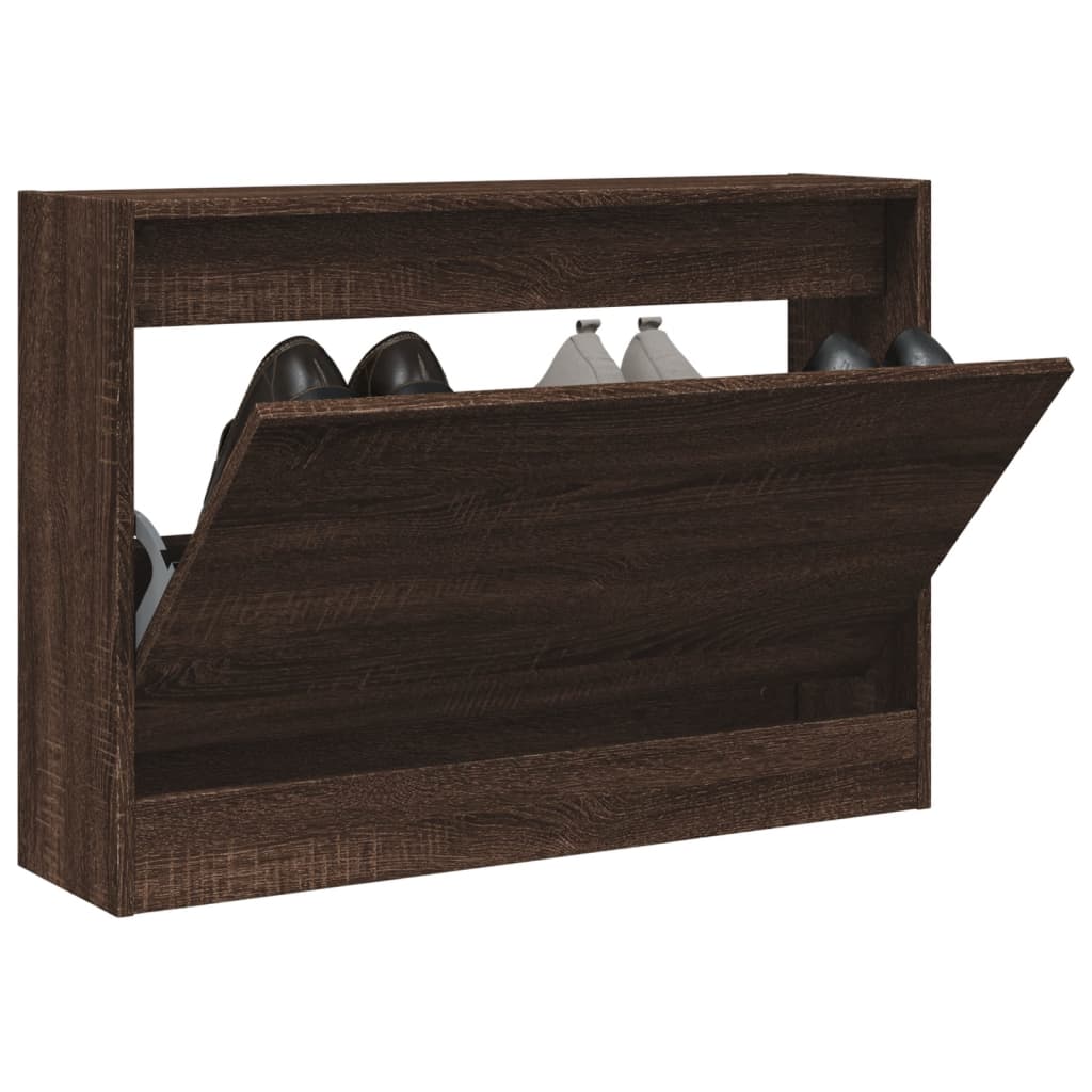 Vidaxl Schong Cabinet 80x21x57 cm geschnidden Holzbroch Okfaarf