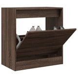 VidaXL shoe cabinet 60x34x63.5 cm processed wood brown oak color