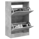 Vidaxl Shoe Cabinet 60x34x96,5 cm behandlet træbetonpris