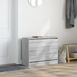 VidaXL Shoe cabinet 80x34x63 cm Properted Wood Gray Sonoma Oak colored