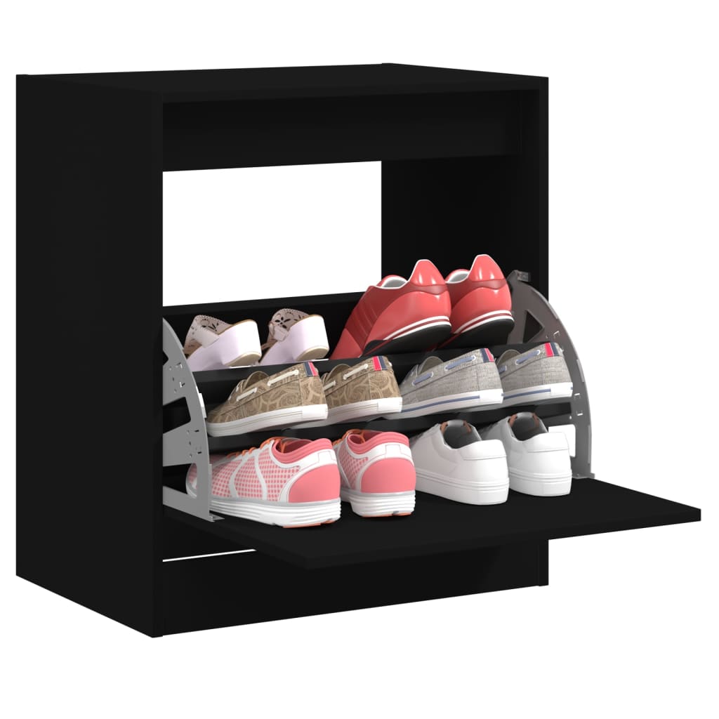 Vidaxl Cabinet da scarpe 60x42x69 cm in legno proprietà