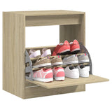 Gabinete de zapatos Vidaxl 60x42x69 CM Madera propiedad Sonoma Oak Colored