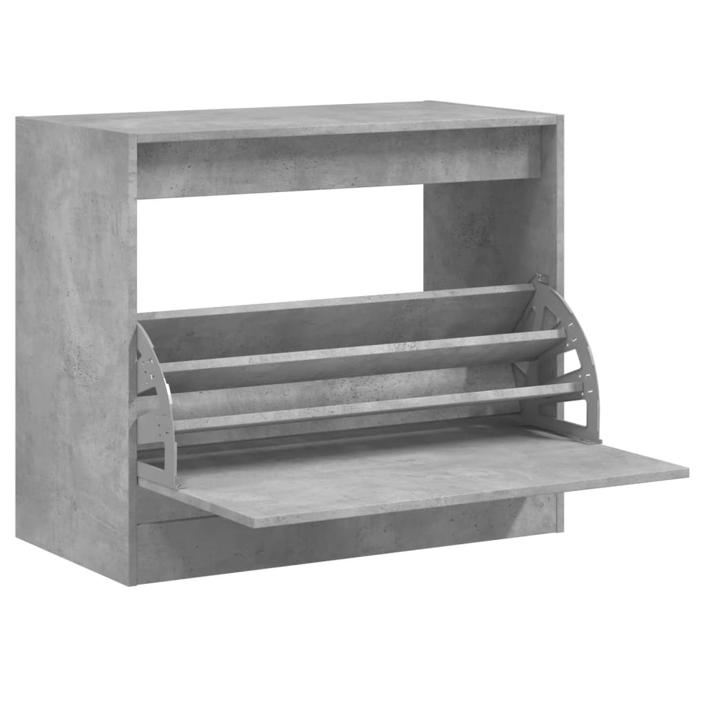 Gabinete de zapatos Vidaxl 80x42x69 CM Precio de concreto de madera procesada