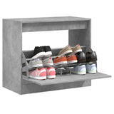 VidaXL shoe cabinet 80x42x69 cm Processed wood concrete price