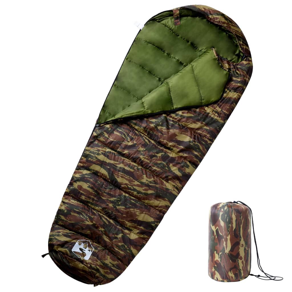 Vidaxl Sleeping bag Mummy for adults 3 seasons