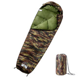 Vidaxl Sleeping bag Mummy for adults 3 seasons