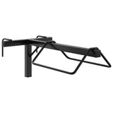 VidaXL Saddle rack wall -mounted iron Black