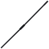 VidaXL HOOIVOCK SHEL Ø3.5x127.5 cm Black Steel