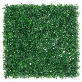 VidaXL Hek met kunstheester 6 st 50x50 cm groen