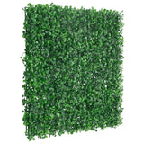 VidaXL fence with artificial heath 6 st 50x50 cm green