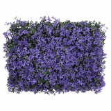 VidaXL gate with artificial leaves 24 st 40x60 cm purple