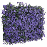 Vidaxl Gate avec feuilles artificielles 24 st 40x60 cm violet