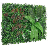 VidaXL fence with artificial plants 6 st 40x60 cm green