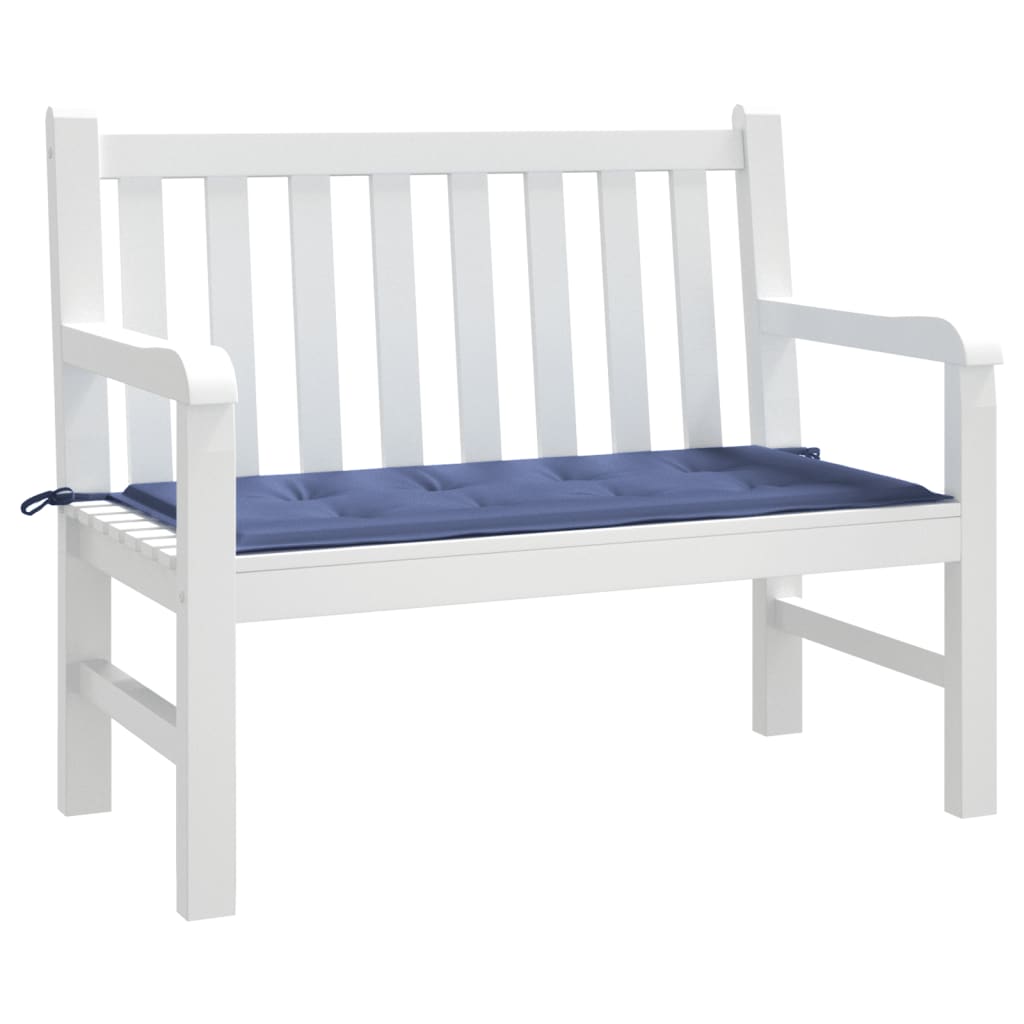 Vidaxl Garden bench cushion 100x50x3 cm Oxford fabric marine blue