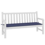 Vidaxl Garden bench cushion 150x50x3 cm Oxford fabric marine blue