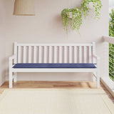 Vidaxl jardin banc coussin 180x50x3 cm oxford tissu marin bleu