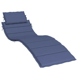 Vidaxl Lounger polštář Oxford Marine Blue