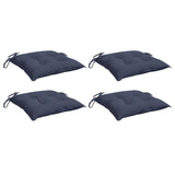 Vidaxl Chair cushions 4 st 50x50x7 cm Oxford fabric marine blue