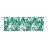 Vidaxl Garden Bench Cushion 150x50x7 cm Oxford Fabric Leaf Mönster