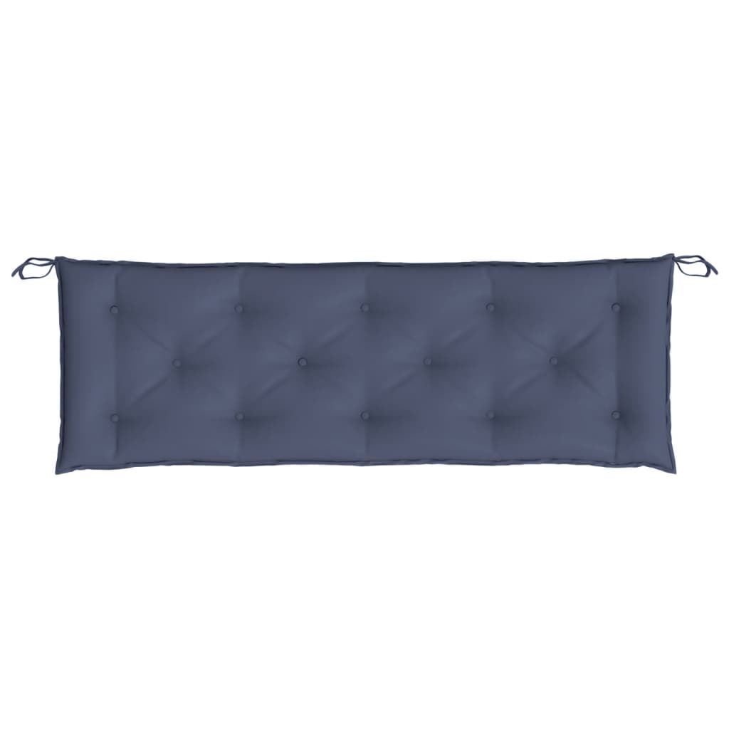 VidaXL Garden bench cushion 150x50x7 cm Oxford fabric marine blue