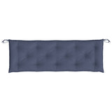 VidaXL Garden bench cushion 150x50x7 cm Oxford fabric marine blue