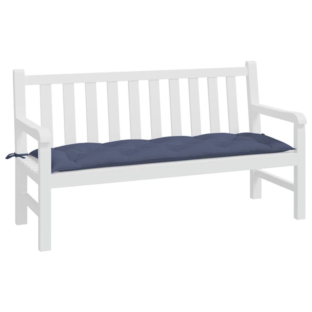 Vidaxl Garden Bench Poduszka 150x50x7 CM Oxford Fabric Blue