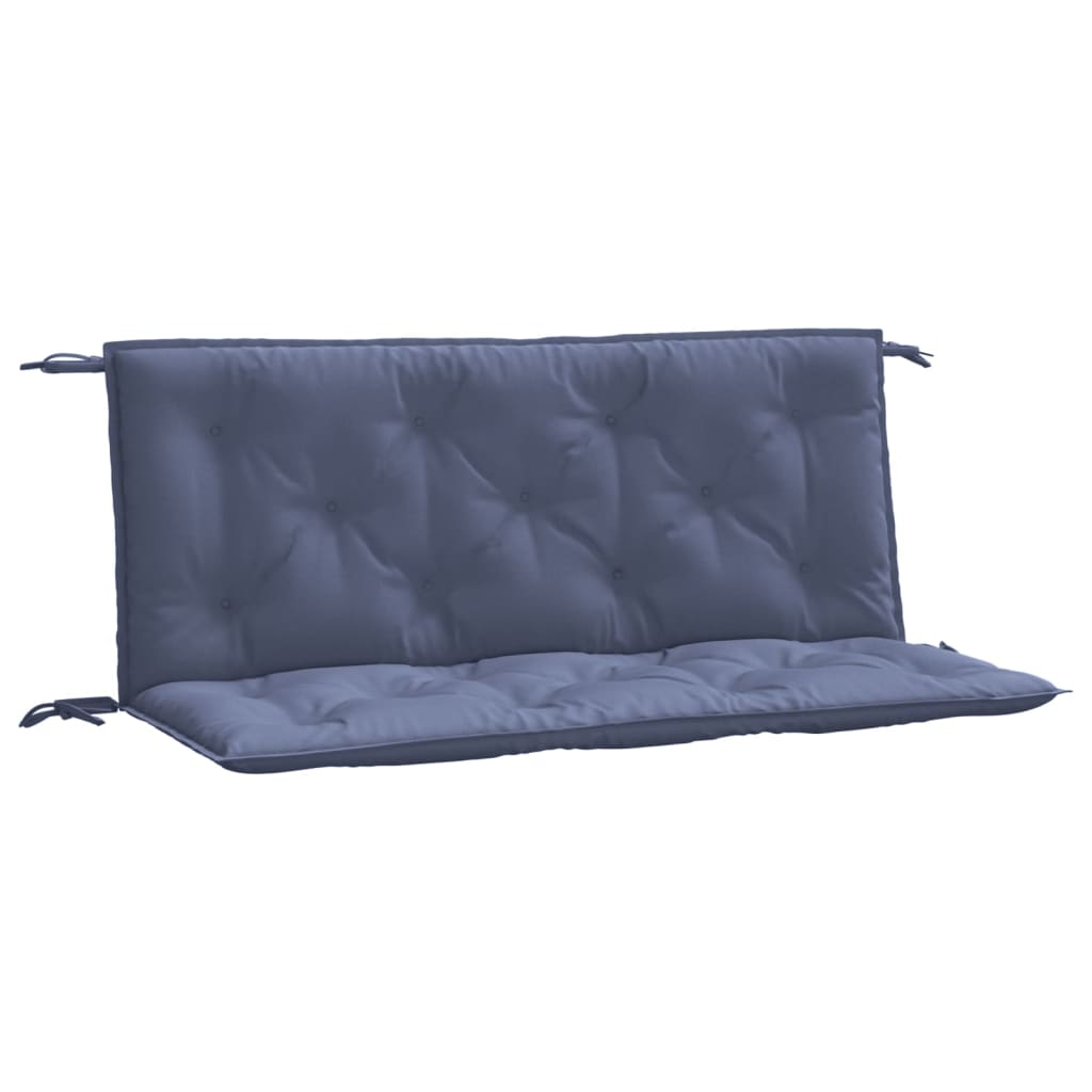 Vidaxl Garden bench cushions 2 pcs 120x50x7 cm Oxford fabric marine blue