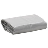 Dispositif Vidaxl 650 g m² 5x7 m gris