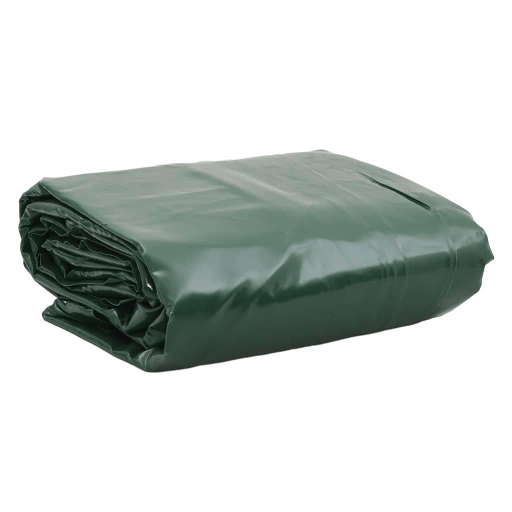 VidaXL Dekzeil 650 g m² 3x3 m groen