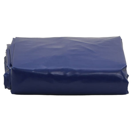 VidaXL Dekzeil 650 g m² Ø 2,8 m blauw