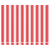 VidaXL Replacement cloth for Luifel striped 4x3 m red and white