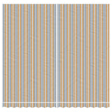 VidaXL replacement cloth for Luifel striped 4x3.5 m multicolours