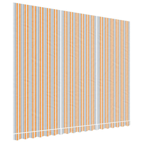 VidaXL Vervangingsdoek voor luifel gestreept 4,5x3,5 m meerkleurig