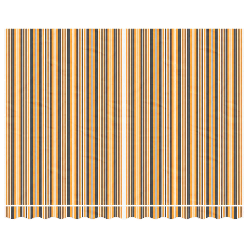 VidaXL replacement cloth for Luifel striped 3.5x2.5 m Multi -colored