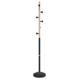 Vidaxl Coat Rack 177 cm Polvo -Black de hierro recubierto