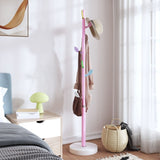 VidaXL Coat rack 172 cm powder -coated iron pink