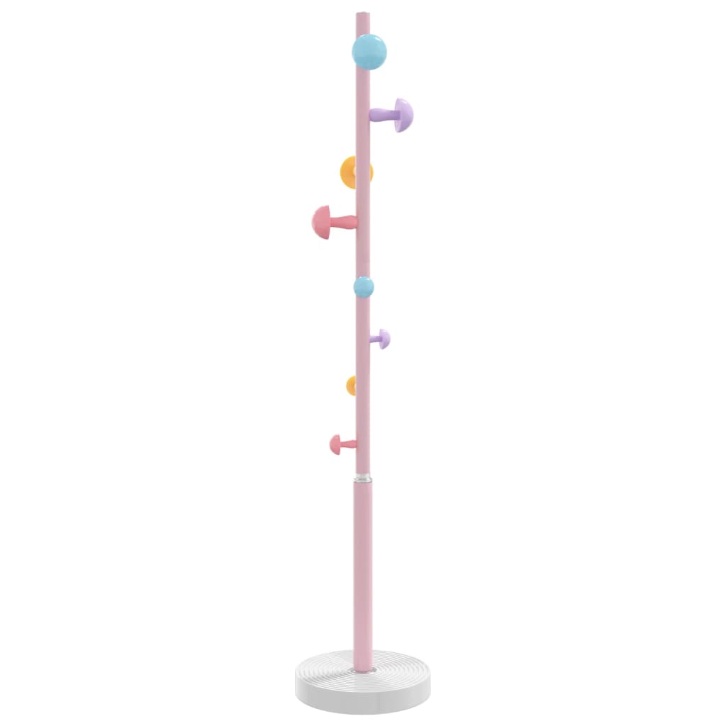 VidaXL Coat rack 172 cm powder -coated iron pink