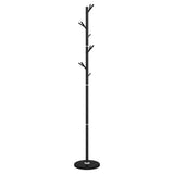 VidaXL Coat rack 175 cm powder -coated iron black