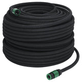 Vidaxl Drip hose 0.6 '' 100 m rubber black