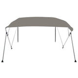 Vidaxl biminitop 4 arcos 243x196x137 cm gris