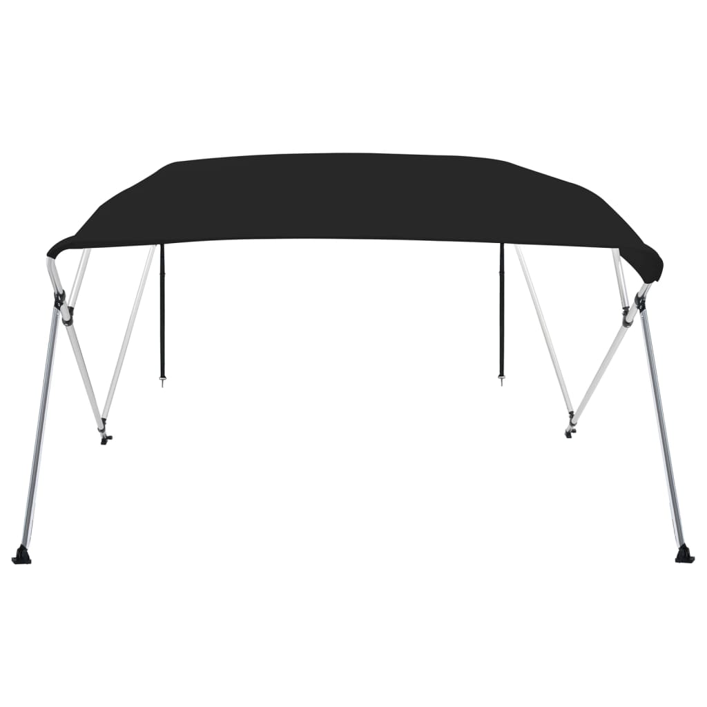 Vidaxl biminitop 4 arcos 243x244x137 cm negro