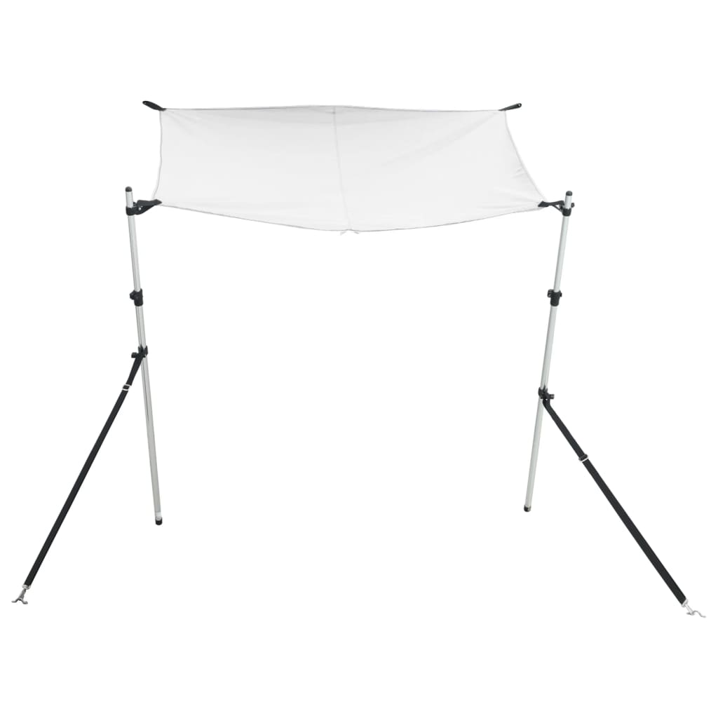 Vidaxl Shadow Cloth T-TOP 170x208X (115-183) CM White