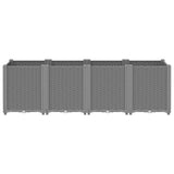 Vidaxl Planning Box 160x40x53 CM Polypropene Light Grey