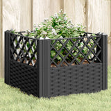 Vidaxl Planning Box con pines 43.5x43.5x43.5 cm Polypropene Negro