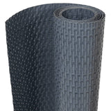 Vidaxl balkongskjerm 300x100 cm Poly Rattan Anthracite -farget