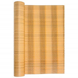 Vidaxl Balcony screen 400x90 cm Poly Rattan Light Brown