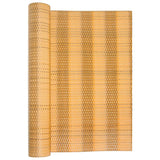 Vidaxl balkongskärm 600x80 cm Poly Rattan Light Brown